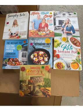 Keto cookbook set